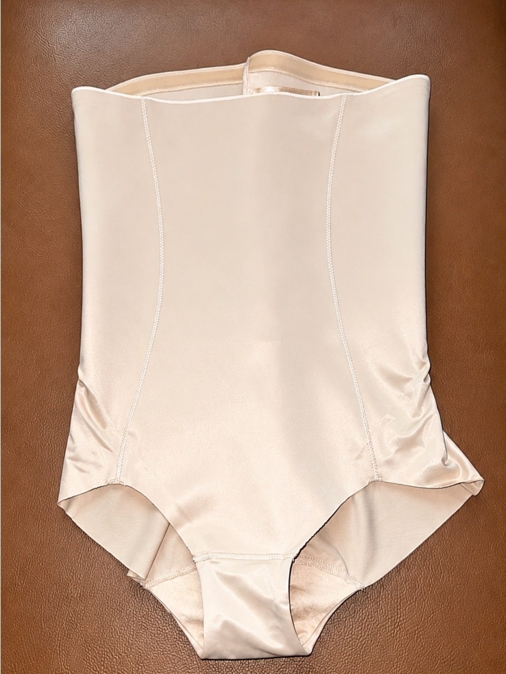 NWOT Chantelle Basic Shaping High-Waisted Brief Nude Beige Firm Control Size XS